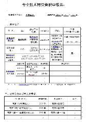 2016年专业技术人员岗位晋升实施方案