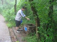 “光之语”雨中更显别样