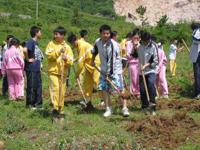 高二学农活动集锦――翻地