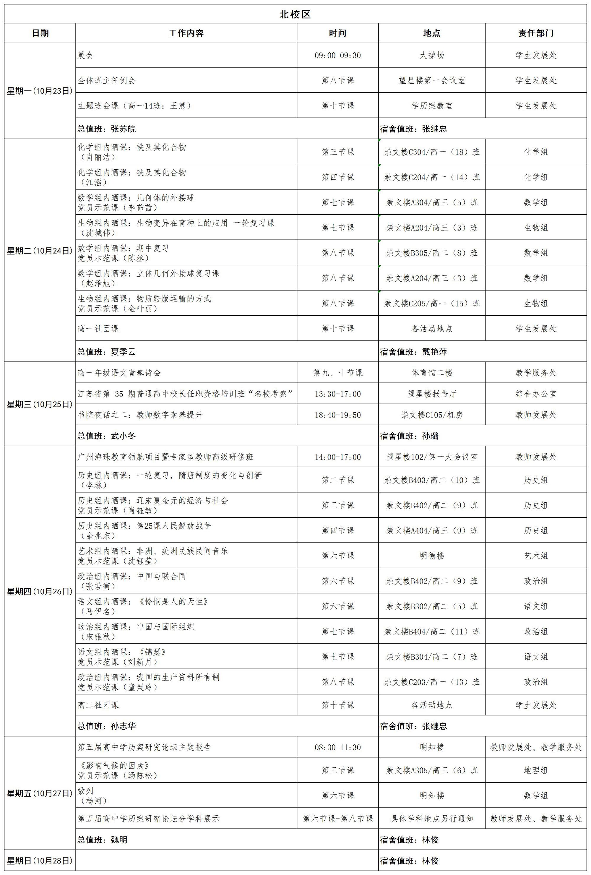 2023-2024学年第一学期日程_第八周(1)