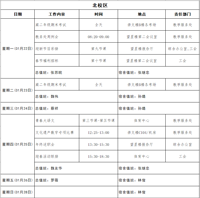 第二十一周工作日程（1月22日-1月28日）