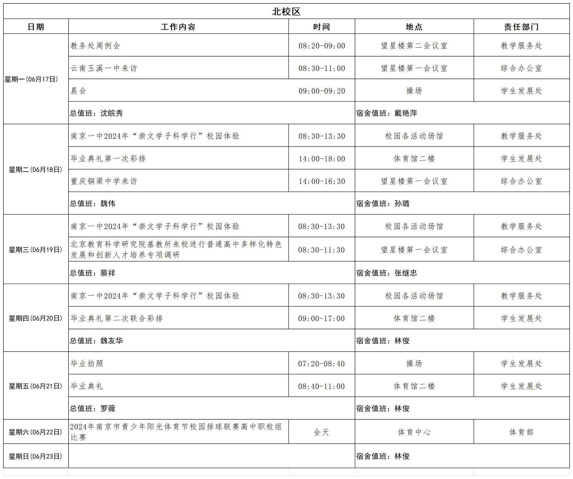 2023-2024学年第二学期日程_第十八周(1)